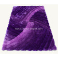 Elastic&Silk Shaggy With 3D Design